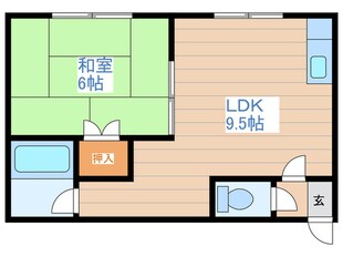 ファ－ロックアベニュ－H23の物件間取画像